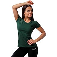 GymBeam Women's T-shirt Basic Green XXL - T-Shirt