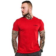 GymBeam Men's Basic Cherry Red XXL T-Shirt - T-Shirt