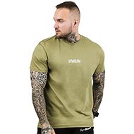 GymBeam men's FIT Olive T-shirt - T-Shirt