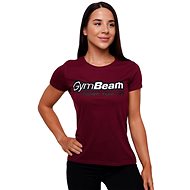 GymBeam dámské tričko Burgundy XS - T-Shirt