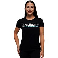 GymBeam dámské tričko Grow Black - T-Shirt