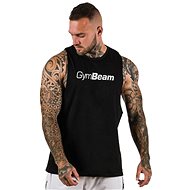 GymBeam Tílko Cut Off Black XL - Tank Top