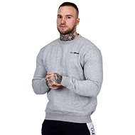 GymBeam Men's Jumper Basic Grey S - Sweatshirt