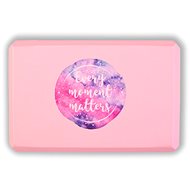 YOGGYS - Yoga brick pink EVERY MOMENT MATTERS - Yoga Block