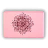 YOGGYS - Yoga brick pink MANDALA - Yoga Block