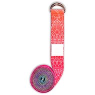 YOGGYS - Yoga belt RAINBOW MANDALA - Yoga Strap