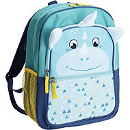 H&L Dino 27 × 12 × 36 cm, modrý - Children's Backpack
