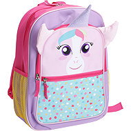 H&L Jednorožec 27 × 12 × 36 cm, růžový - Children's Backpack