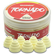 Haldorádó Pop-Up Tornado XL 30 g 15 mm Garlic/Mandle - Pop-up Boilies