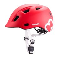 Hamax Thundercap street red / silver ribbons 47-52 cm - Bike Helmet