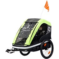 Hamax Avenida Twin, Lime - Bike Trolley