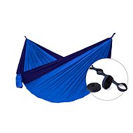 SET- Camping hammock (blue)+Tree strap - Hammock