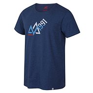 Hannah Alnus Ensign Blue Mel, vel. S - Tričko