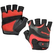 Harbinger Flexfit Gloves, black/red - Rukavice na cvičenie