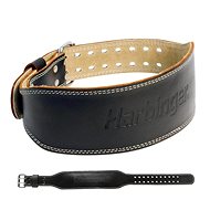 Harbinger belt 4", Leather Padded M - Weightlifting Belt