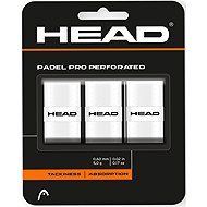 Head Padel Pro Perforated 3 pcs white - Tennis Racket Grip Tape
