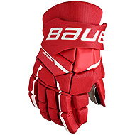 Bauer Supreme M3 S23 INT Intermediate, red, 12", BA25 - Hockey Gloves