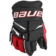 Bauer Supreme M3 S23 JR Junior, black-red, 11", BA25 - Hockey Gloves