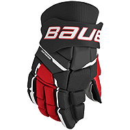 Bauer Supreme M3 S23 SR Senior, black-red, 14", BA25 - Hockey Gloves