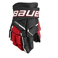 Bauer Supreme M5Pro S23 INT Intermediate, černé-červené, 12", BA25 - Hockey Gloves