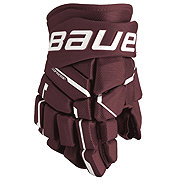 Bauer Supreme M5Pro S23 INT Intermediate, vínové, 12", BA25 - Hockey Gloves