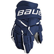Bauer Supreme Mach S23 INT Intermediate, tmavě modré, 13", BA25 - Hockey Gloves
