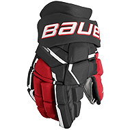 Bauer Supreme Mach S23 SR Senior, black and red, 14", BA25 - Hockey Gloves