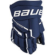 Bauer Supreme Mach S23 YTH Dětské, tmavě modré, 8", BA25 - Hockey Gloves