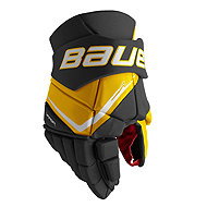 Bauer Vapor Fly40 S25 INT black-yellow, Intermediate, 12", BA25 - Hockey Gloves