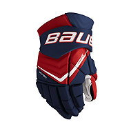 Bauer Vapor FlyLite S25 INT dark blue-red-white, Intermediate, BA25 - Hockey Gloves