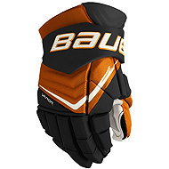Bauer Vapor FlyLite S25 INT black-orange, Intermediate, BA25 - Hockey Gloves