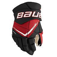 Bauer Vapor FlyPro S25 INT black-red, Intermediate, BA25 - Hockey Gloves