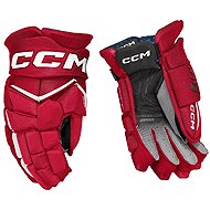 CCM Jetspeed FT8 JR red and white, Junior, 12", CCM25 - Hockey Gloves