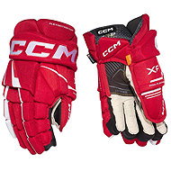 CCM Tacks XF SR Senior, 13", red and white, CCM25 - Hockey Gloves