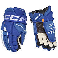 CCM Tacks XF SR Senior, 13", modré-bílé, CCM25 - Hockey Gloves