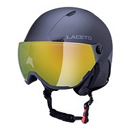 LACETO Ski Helmet TEMPESTA BLACK - GREY - Ski Helmet