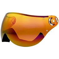 Sulov Delta replacement shield, orange-red - Ski Helmet Visor