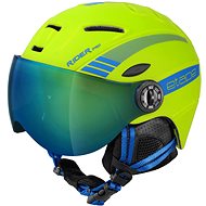 Etape Rider Pro lime / blue matt - Ski Helmet