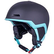 LACETO Ski Helmet Fiocco Black-Turquoise M - Ski Helmet