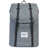 Herschel Retreat Raven Crosshatch / Black - City Backpack