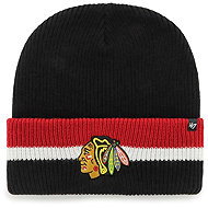 47 Brand NHL Cap Split Cuff Knit SR Chicago Blackhawks, HS23 - Winter Hat