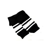 Hejduk Socks JR black and white, HS24 - Hockey Socks
