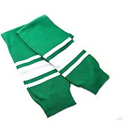 Hejduk Socks YTH green-white, children, HS24 - Hockey Socks
