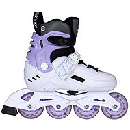 Powerslide Khaan Junior NXT White ADJ 4×, 64, 27-30, PS24 - Roller Skates