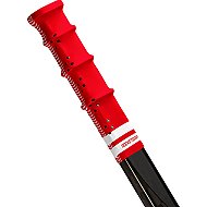 RocketGrip Hole colour Grip Red-White, HS25 - Hockey Stick Butt End