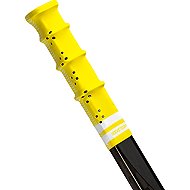 RocketGrip Hole colour Grip Yellow-White, HS25 - Hockey Stick Butt End