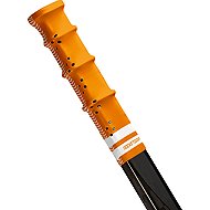 RocketGrip Hole colour Grip orange-white, HS25 - Hockey Stick Butt End