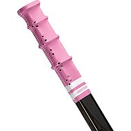 RocketGrip Hole colour Grip Pink-White, HS25 - Hockey Stick Butt End