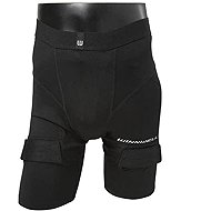 Winnwell Jock Compression Shorts SR XS, WW24 with cover - Hockey Shorts with Jock