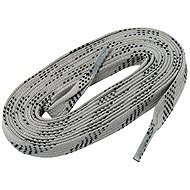 Winnwell Waxed shoelaces grey, 63", WW24 - Shoe Laces